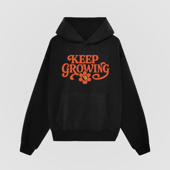 Keep Growing Oversized Hoodie - No Sad Days
