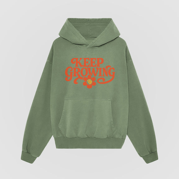 Keep Growing Oversized Hoodie - No Sad Days