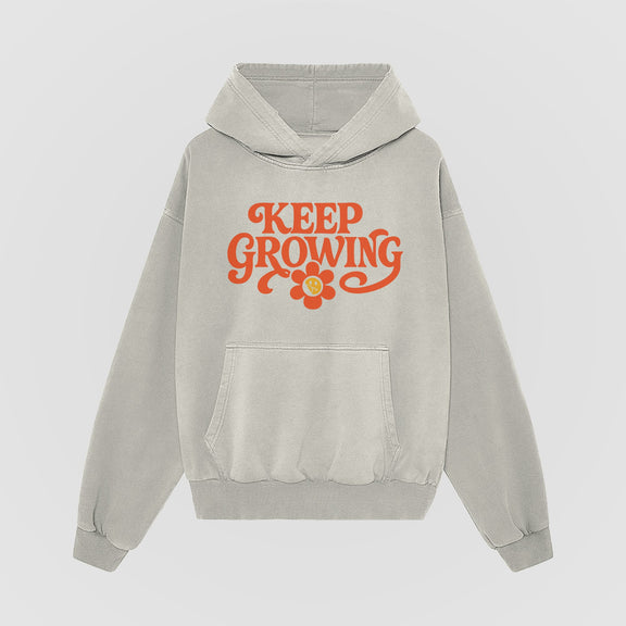 Keep Growing Oversized Hoodie - No Sad Days