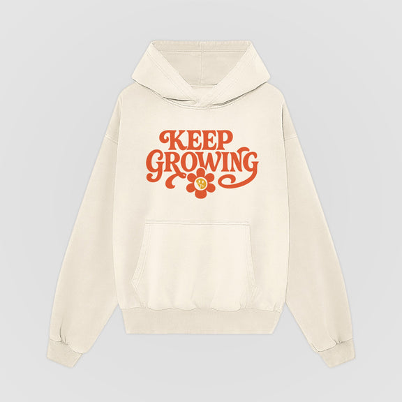 Keep Growing Oversized Hoodie - No Sad Days