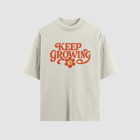 Keep Growing Oversized Tee - No Sad Days