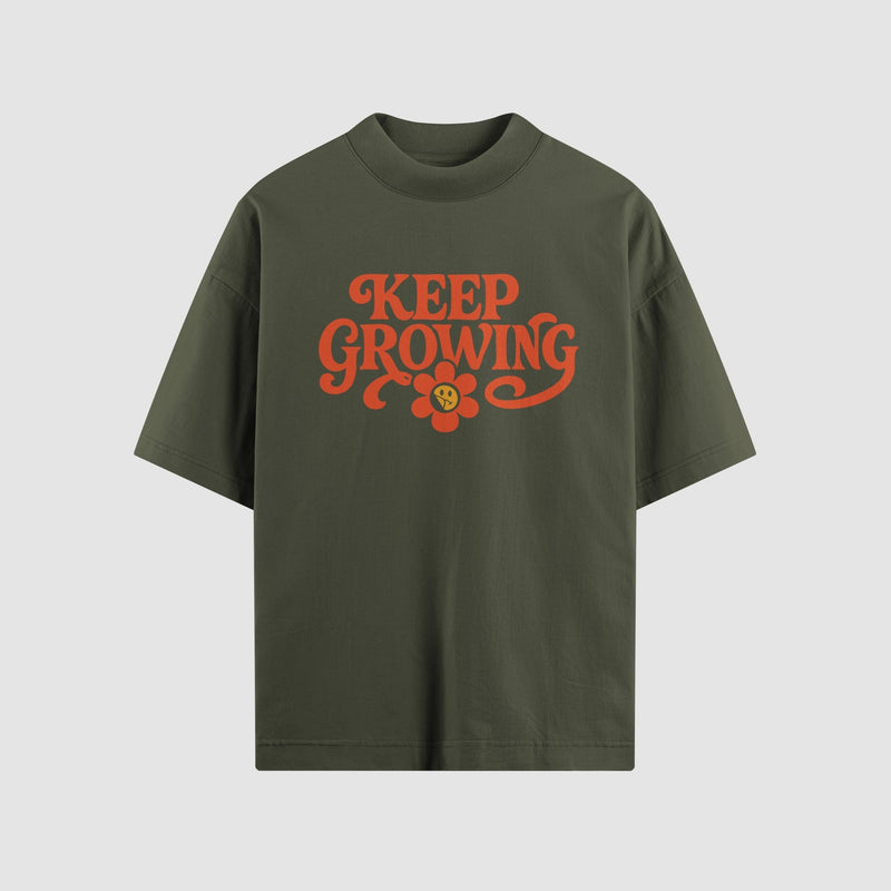 Keep Growing Oversized Tee - No Sad Days
