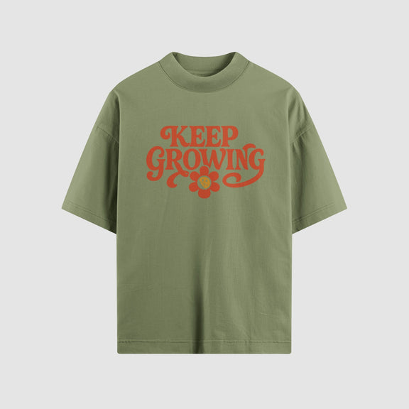Keep Growing Oversized Tee - No Sad Days
