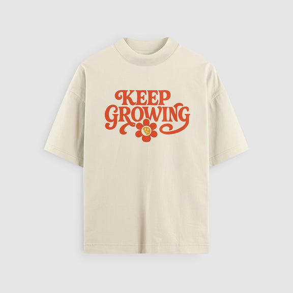 Keep Growing Oversized Tee - No Sad Days