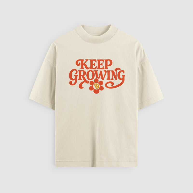Keep Growing Oversized Tee - No Sad Days
