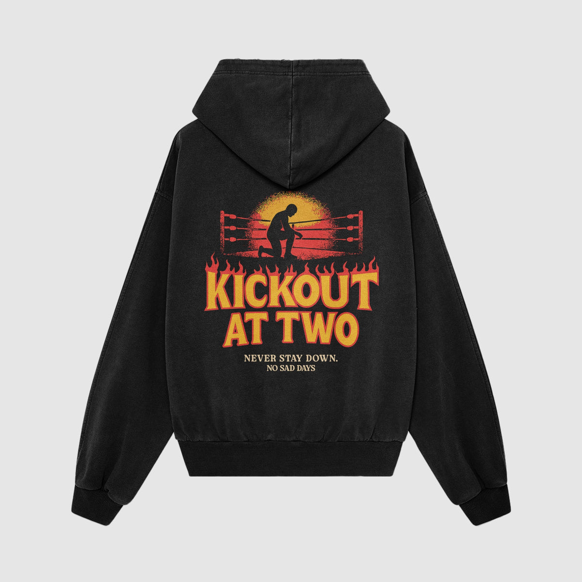 Kickout At Two Oversized Hoodie - No Sad Days