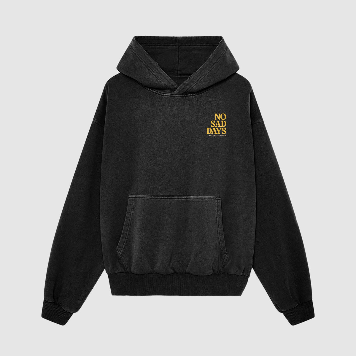 Kickout At Two Oversized Hoodie - No Sad Days