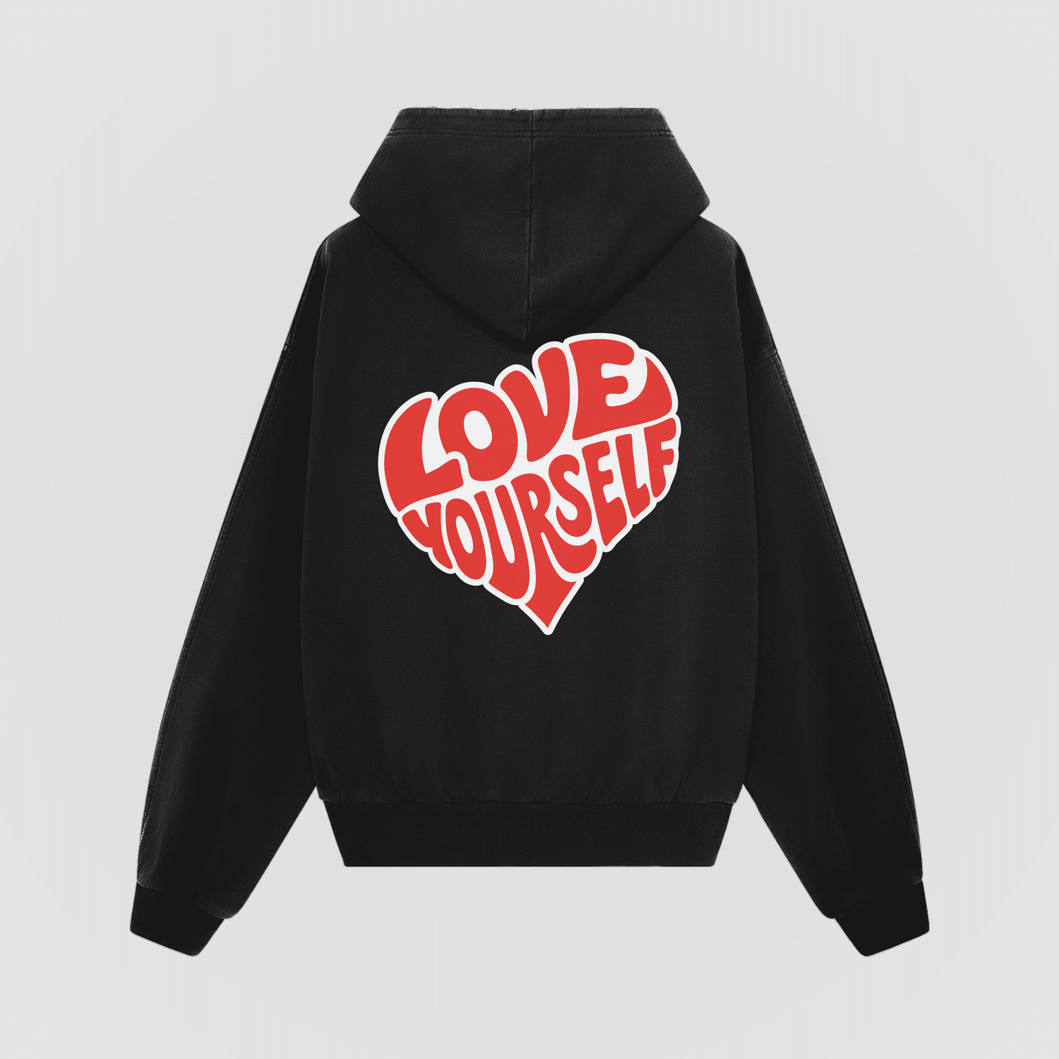 Love Yourself Valentine's Oversized Hoodie - No Sad Days