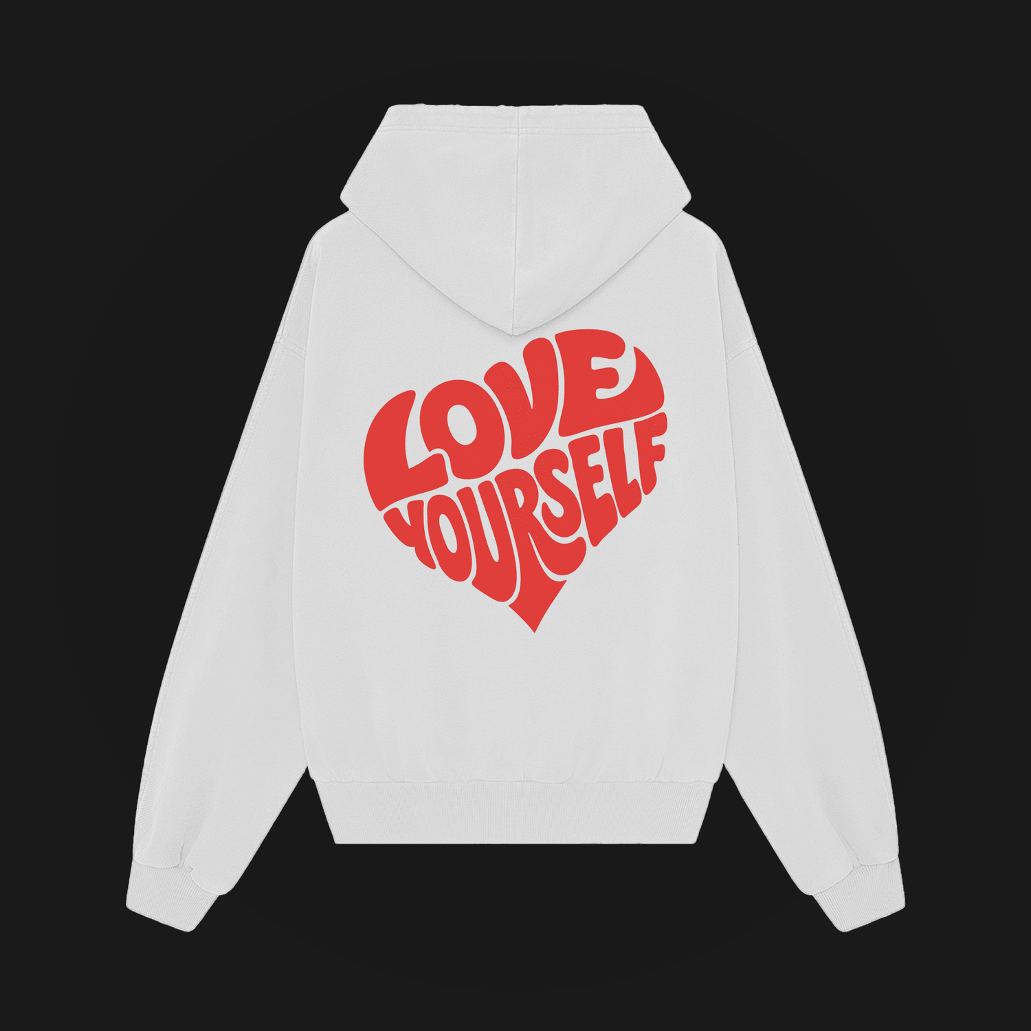 Love Yourself Valentine's Oversized Hoodie - No Sad Days