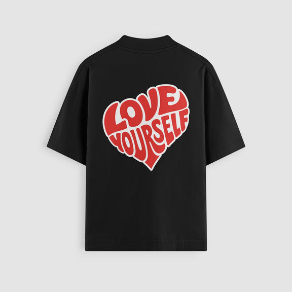 Love Yourself Valentine's Oversized Tee - No Sad Days