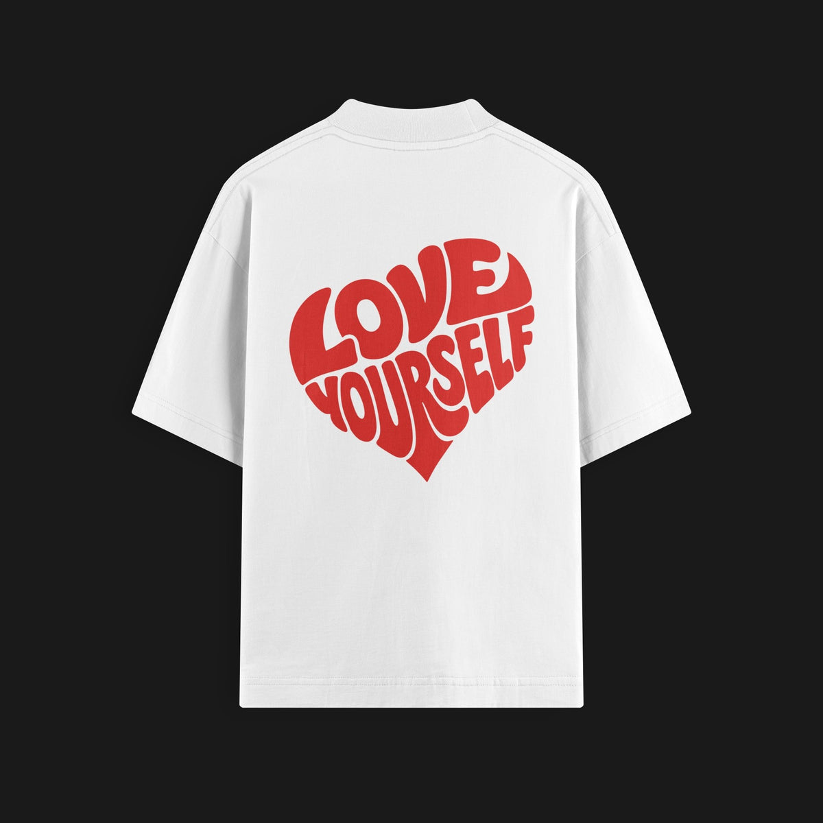 Love Yourself Valentine's Oversized Tee - No Sad Days