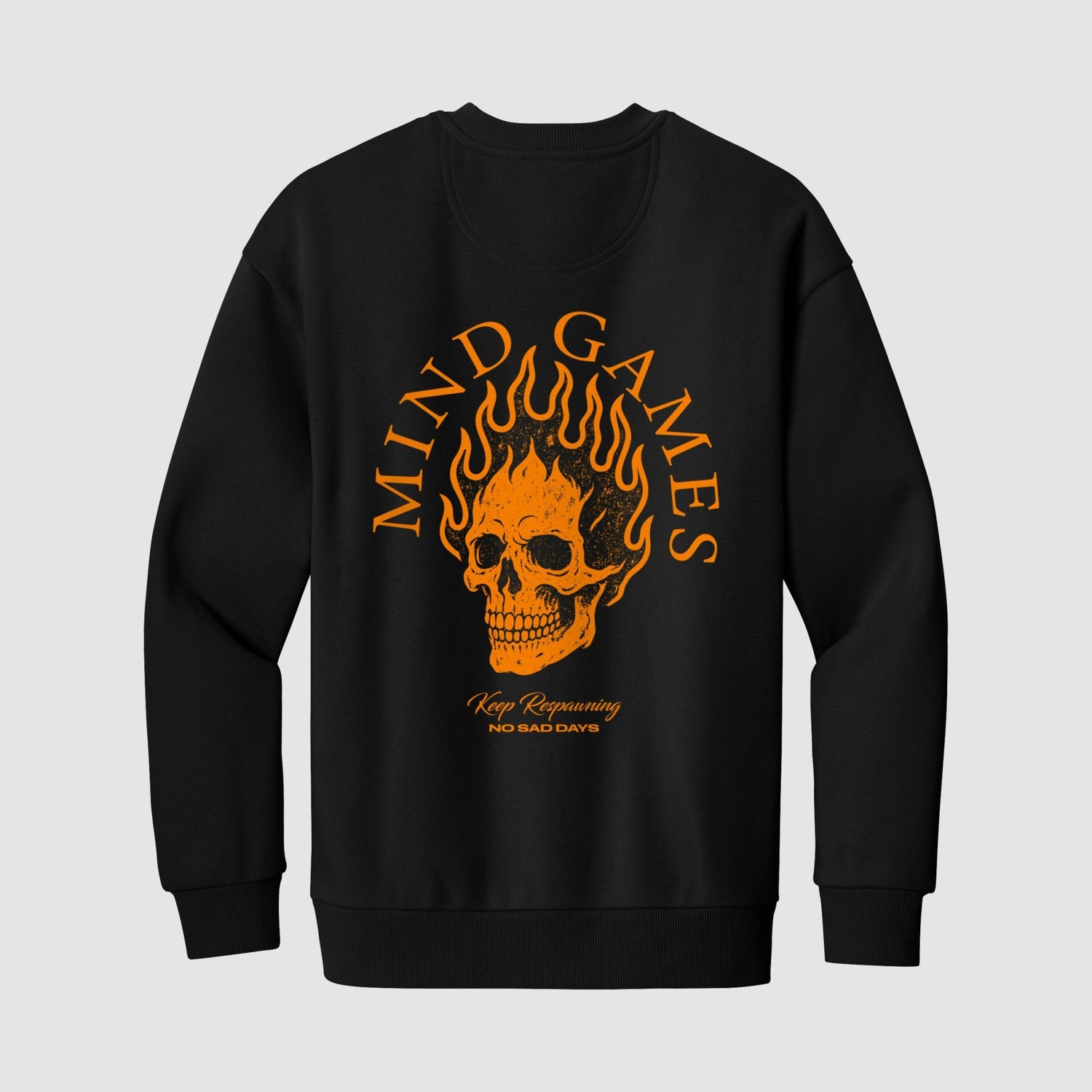 Mind Games Halloween Crewneck Sweater - No Sad Days