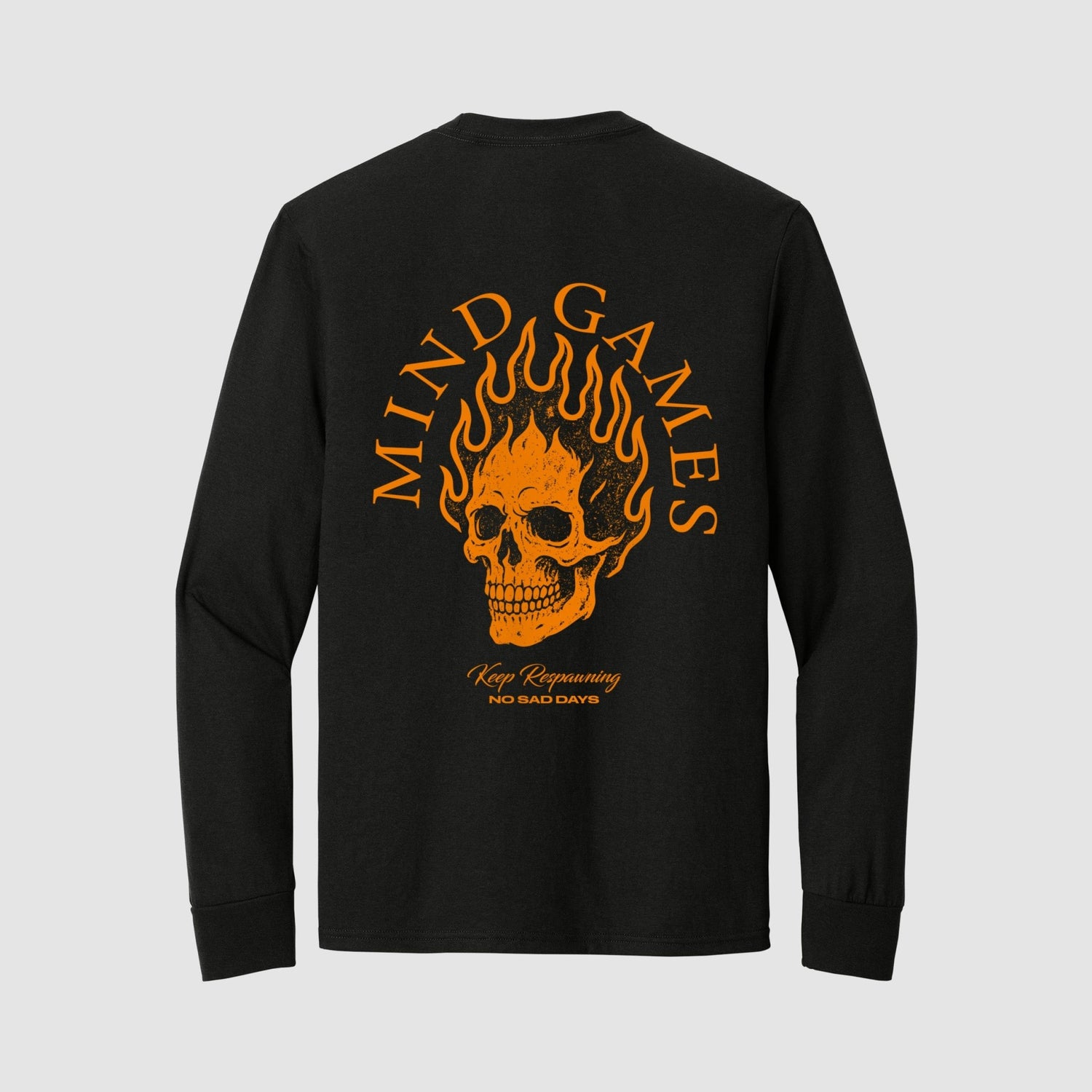 Mind Games Halloween Long Sleeve Tee - No Sad Days