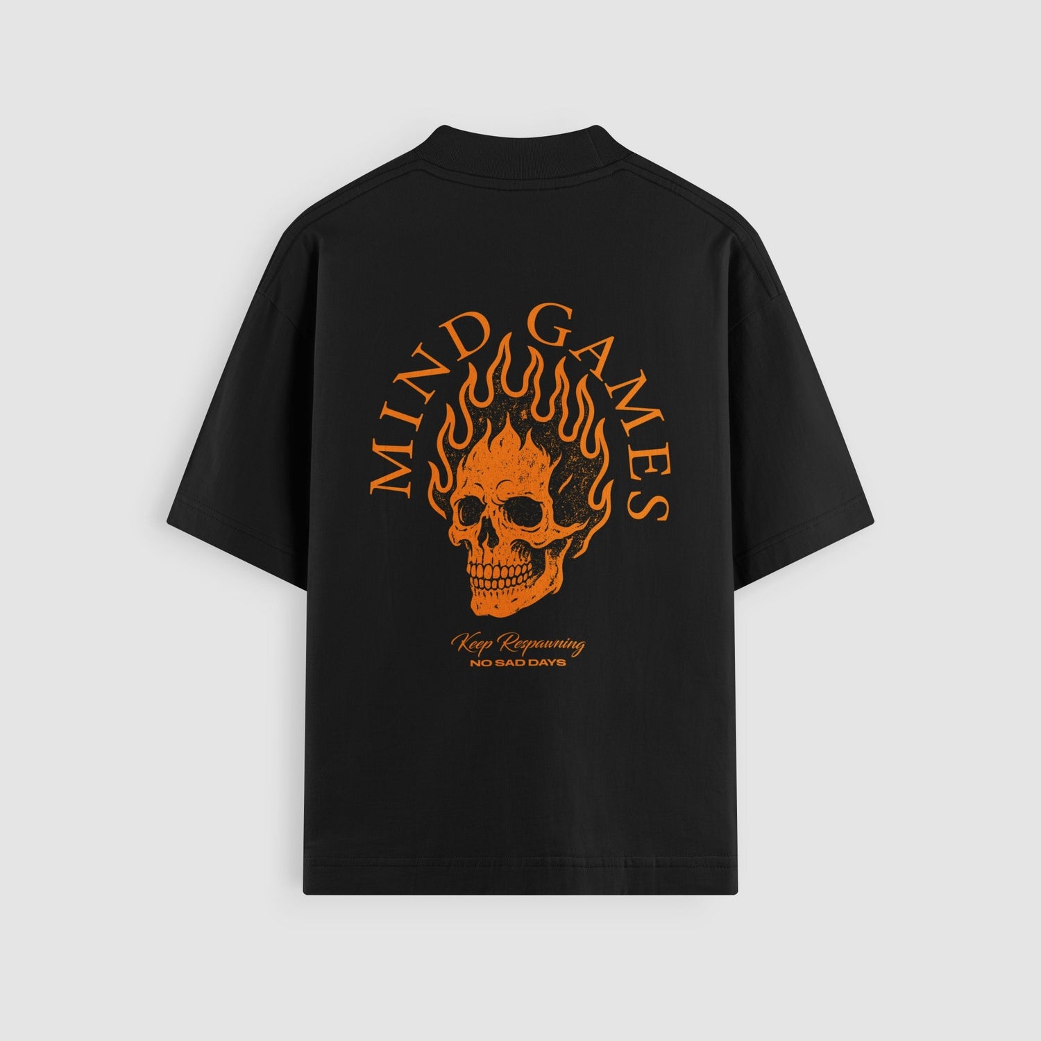 Mind Games Halloween Oversized Tee - No Sad Days