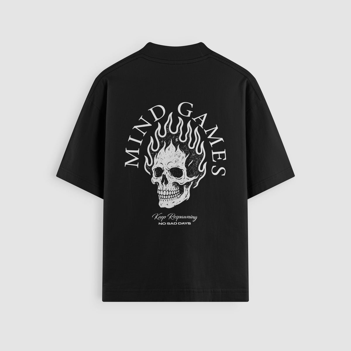 Mind Games Oversized Tee - No Sad Days