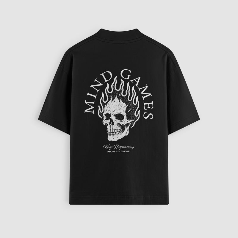 Mind Games Oversized Tee - No Sad Days