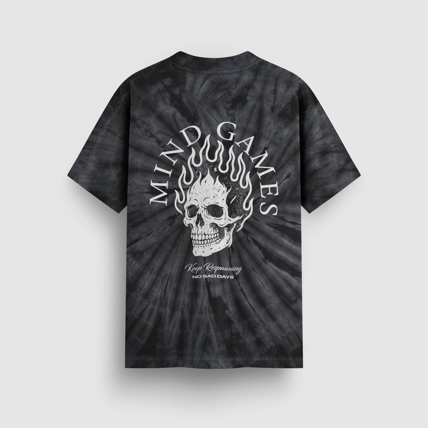 Mind Games Tie - Dye Tee - No Sad Days