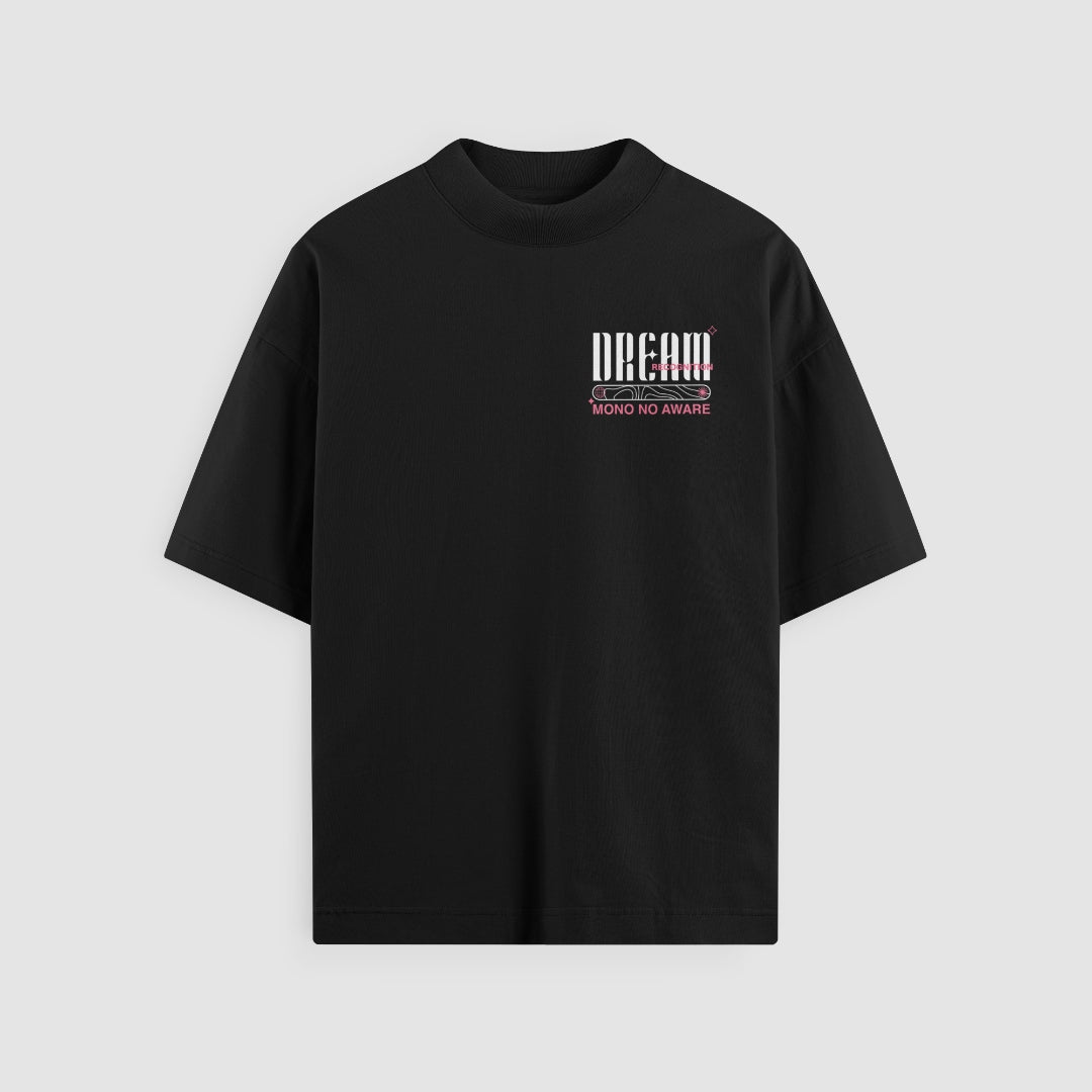 Mono No Aware black oversized tee front