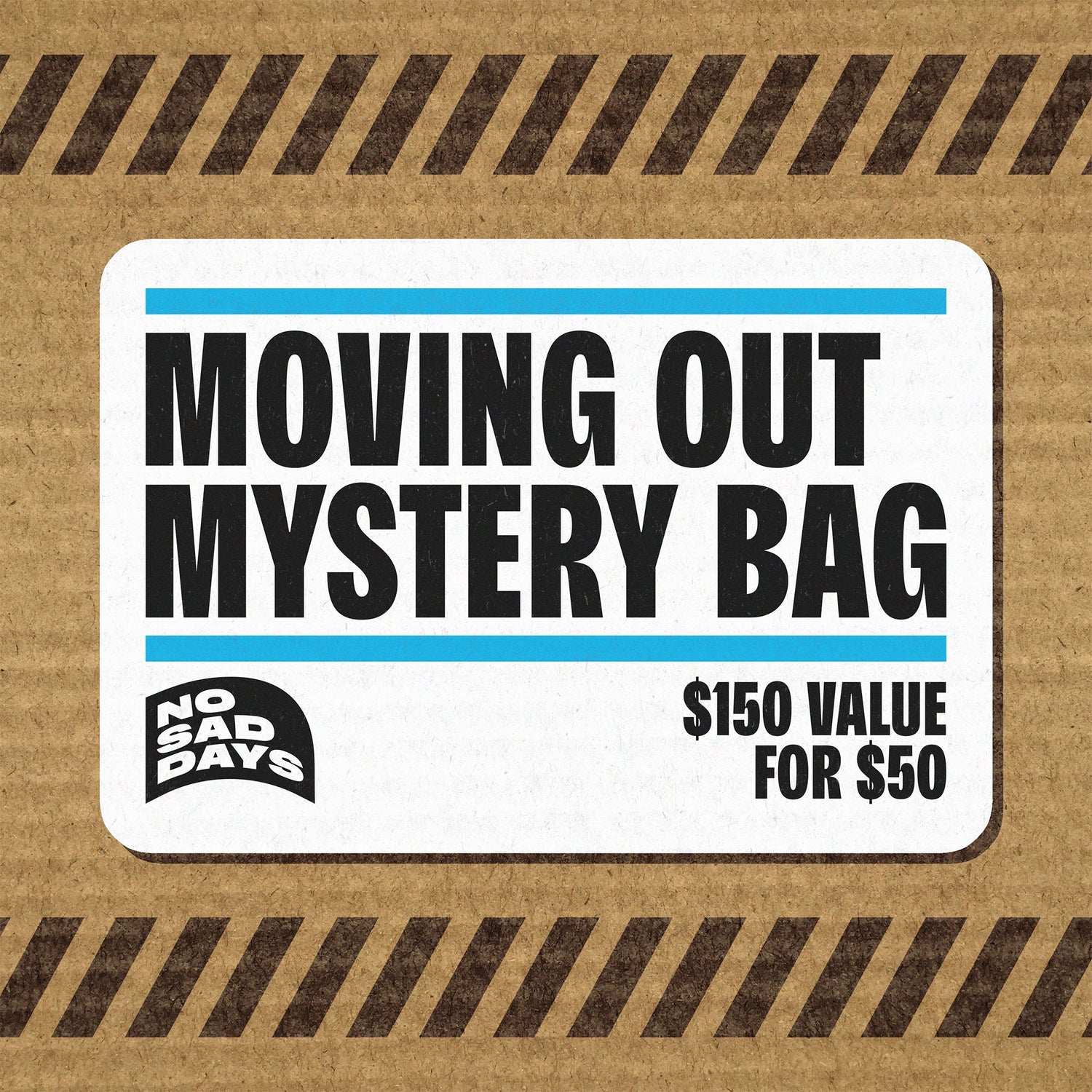 Moving Out Mystery Bag - No Sad Days