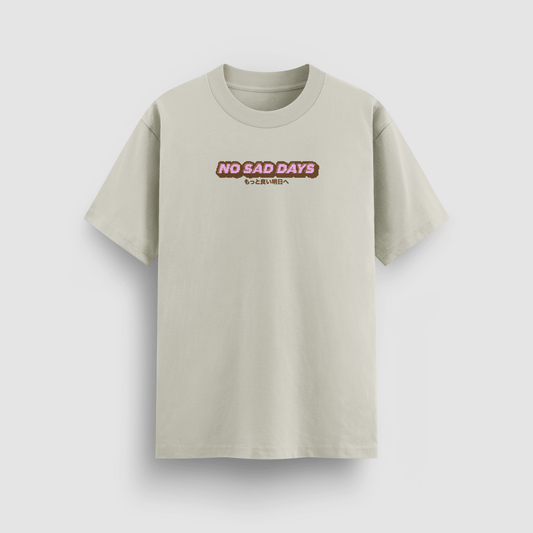 No Sad Days Pixel Standard Tee - No Sad Days