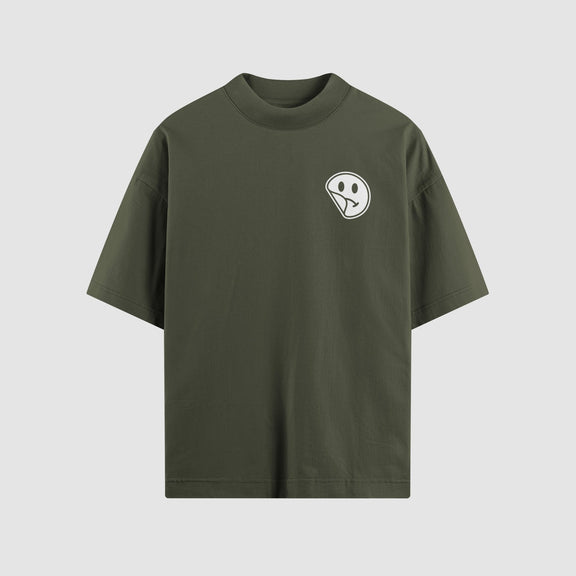 No Sad Days Retro Oversized Tee - No Sad Days