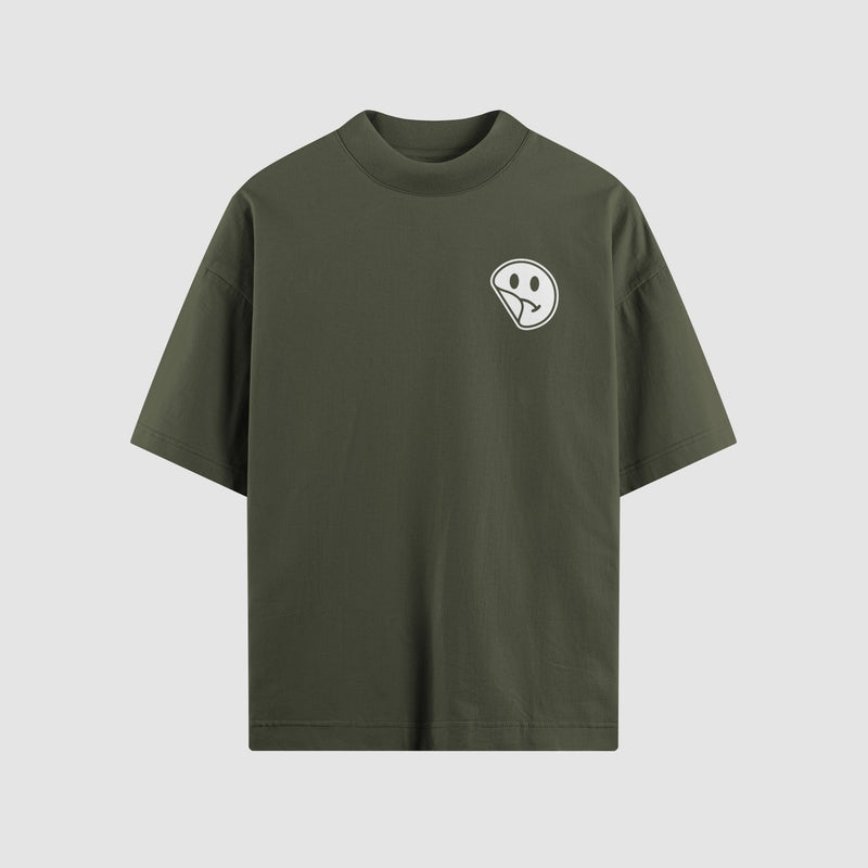 No Sad Days Retro Oversized Tee - No Sad Days