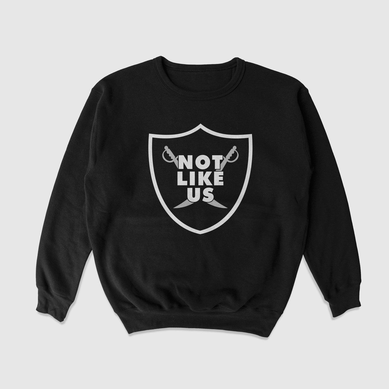 Not Like Us Crewneck Sweater (Las Vegas) - No Sad Days