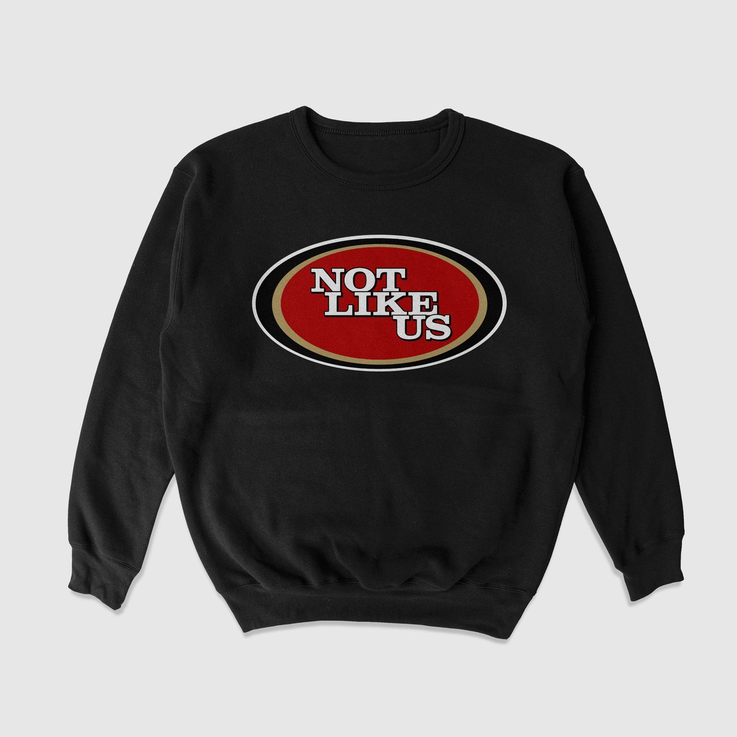 Not Like Us Crewneck Sweater (San Francisco) - No Sad Days
