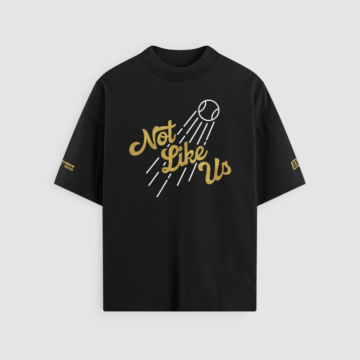 Not Like Us LAD Champions Oversized Tee by No Sad Days