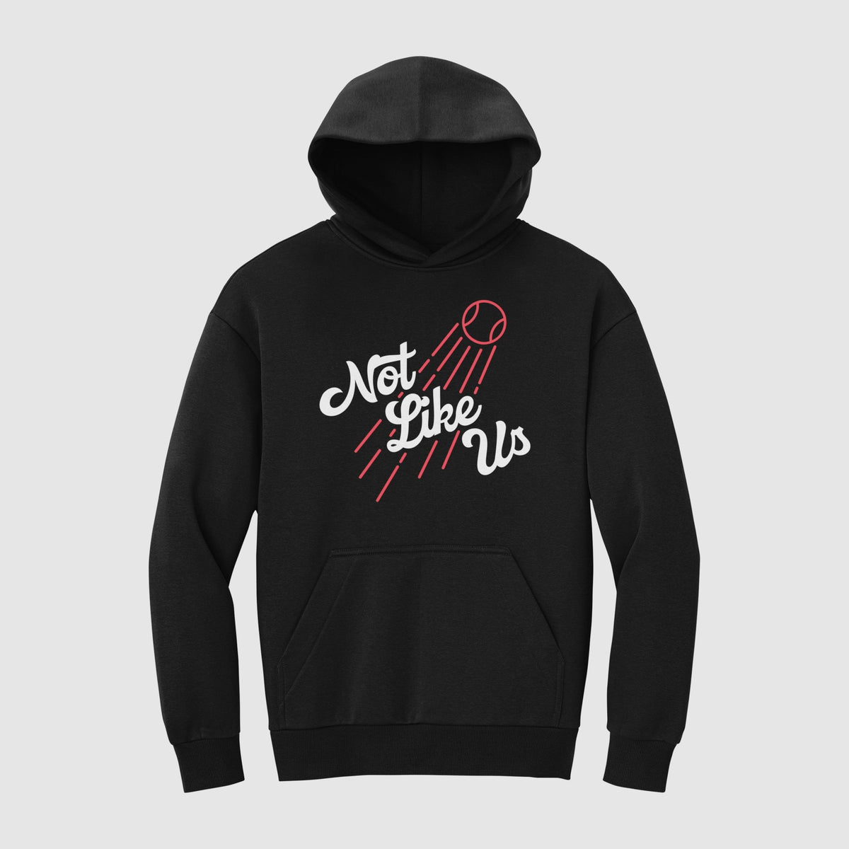 Not Like Us LAD Oversized Hoodie - No Sad Days