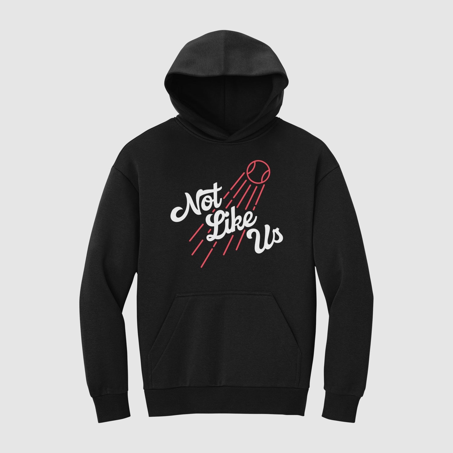 Not Like Us LAD Oversized Hoodie - No Sad Days