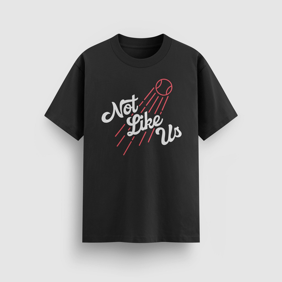 Not Like Us LAD Standard Tee - No Sad Days