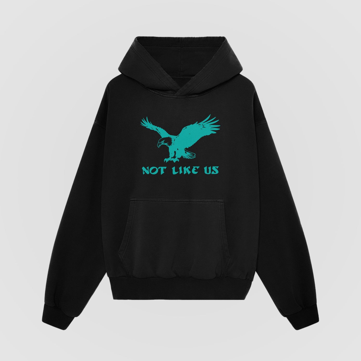 Not Like Us Oversized Hoodie (Philadelphia) - No Sad Days
