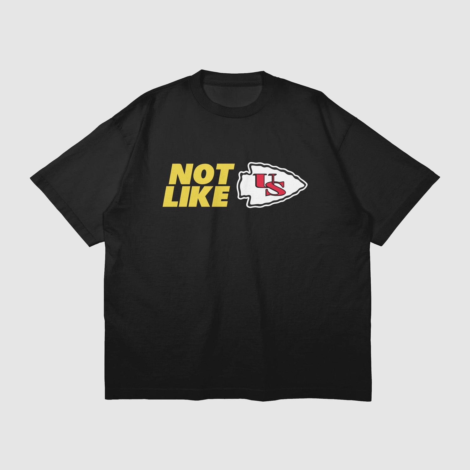 Not Like Us Oversized Tee (Kansas City) - No Sad Days