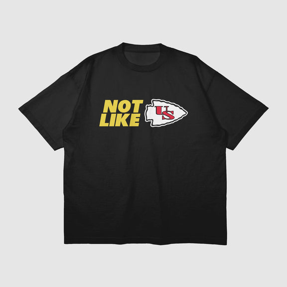 Not Like Us Oversized Tee (Kansas City) - No Sad Days
