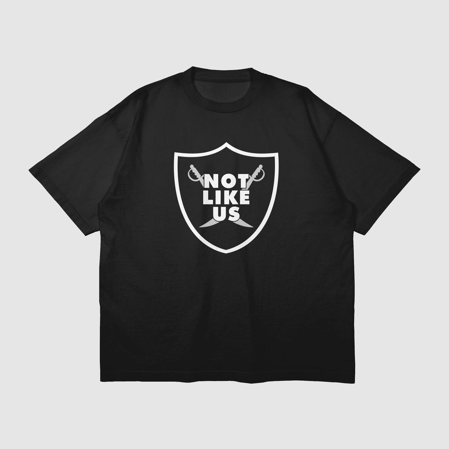 Not Like Us Oversized Tee (Las Vegas) - No Sad Days