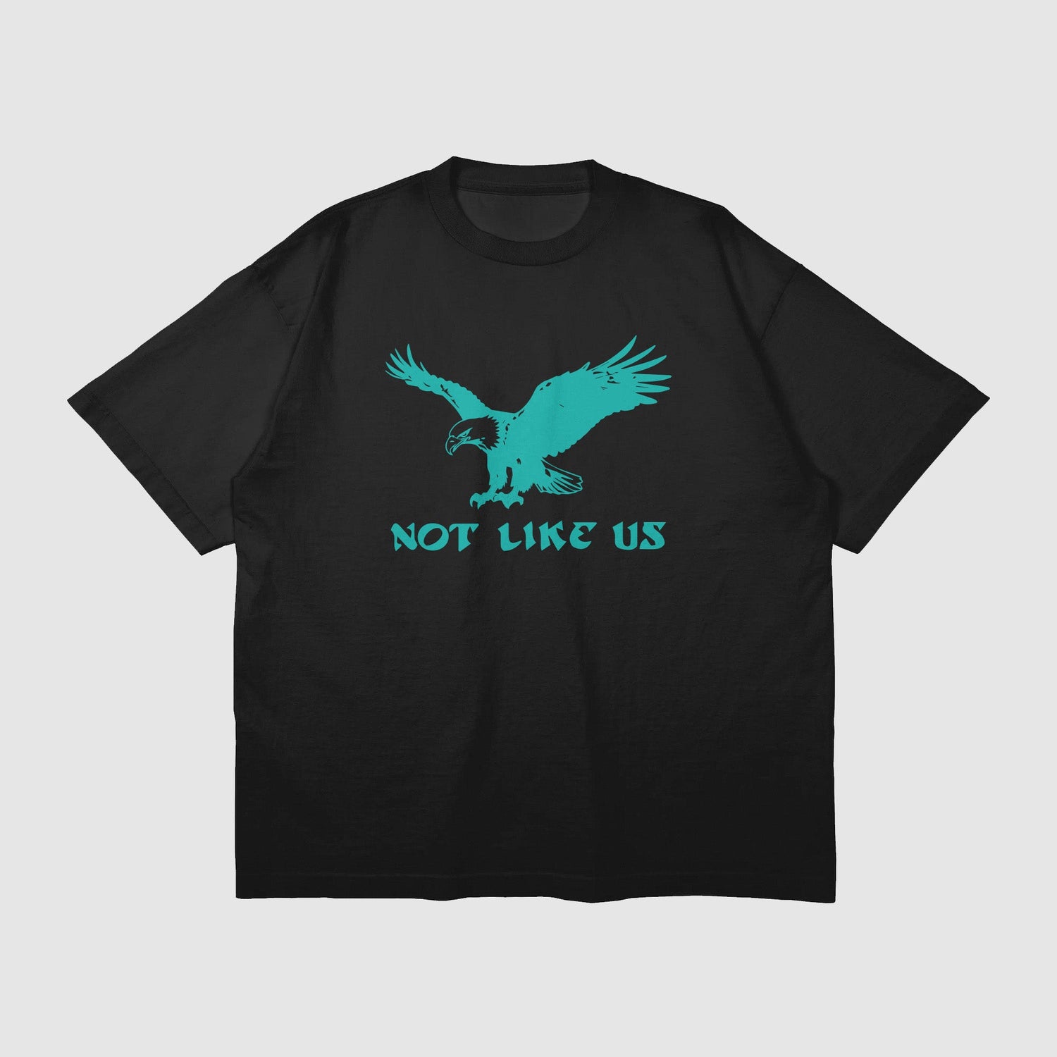 Not Like Us Oversized Tee (Philadelphia) - No Sad Days