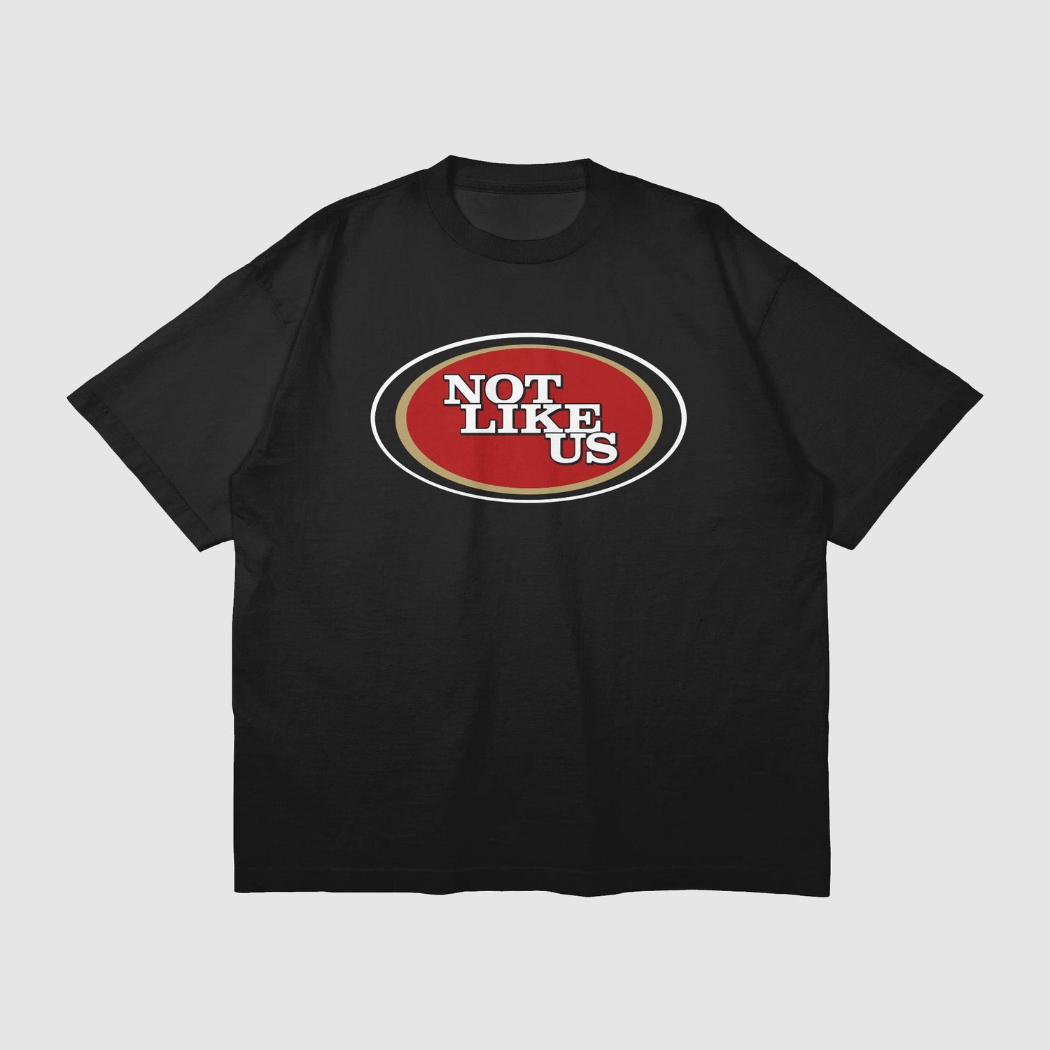 Not Like Us Oversized Tee (San Francisco) - No Sad Days