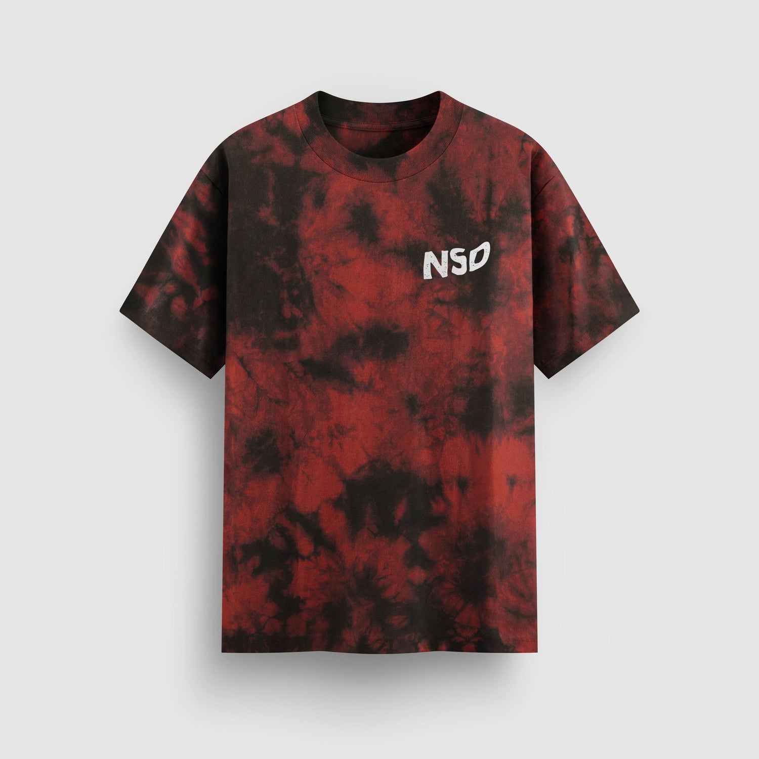 Checker YDTBL Tie-Dye Tee (Red)