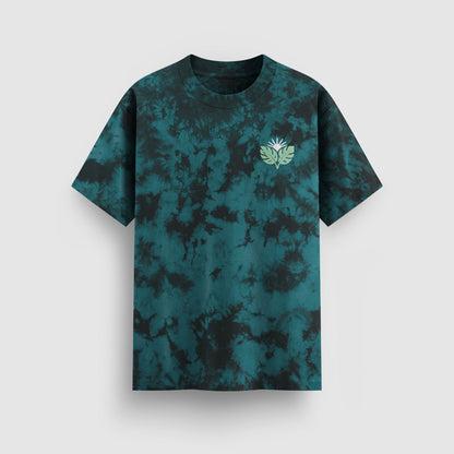 Choose Your Peace Tie-Dye Tee (Teal) - NSD LEGACY by DREAM.