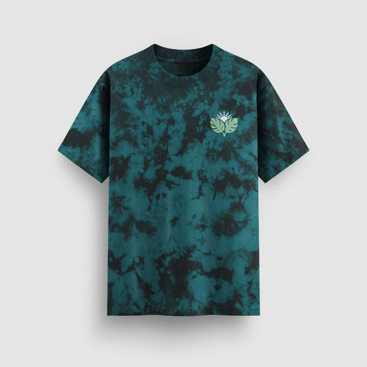 Choose Your Peace Tie-Dye Tee (Teal) - NSD LEGACY by DREAM.