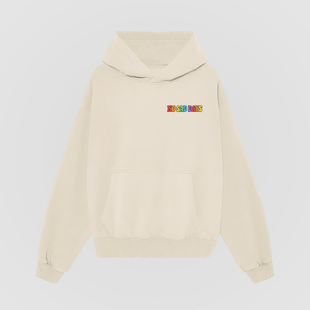 It's Okay To Not Be Okay Pride Cream Hoodie front