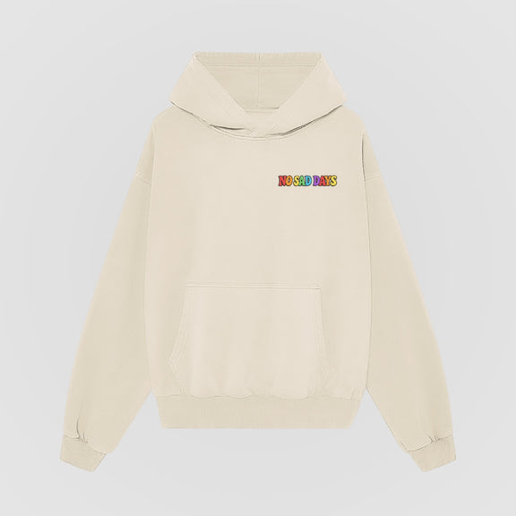It's Okay To Not Be Okay Pride Cream Hoodie front