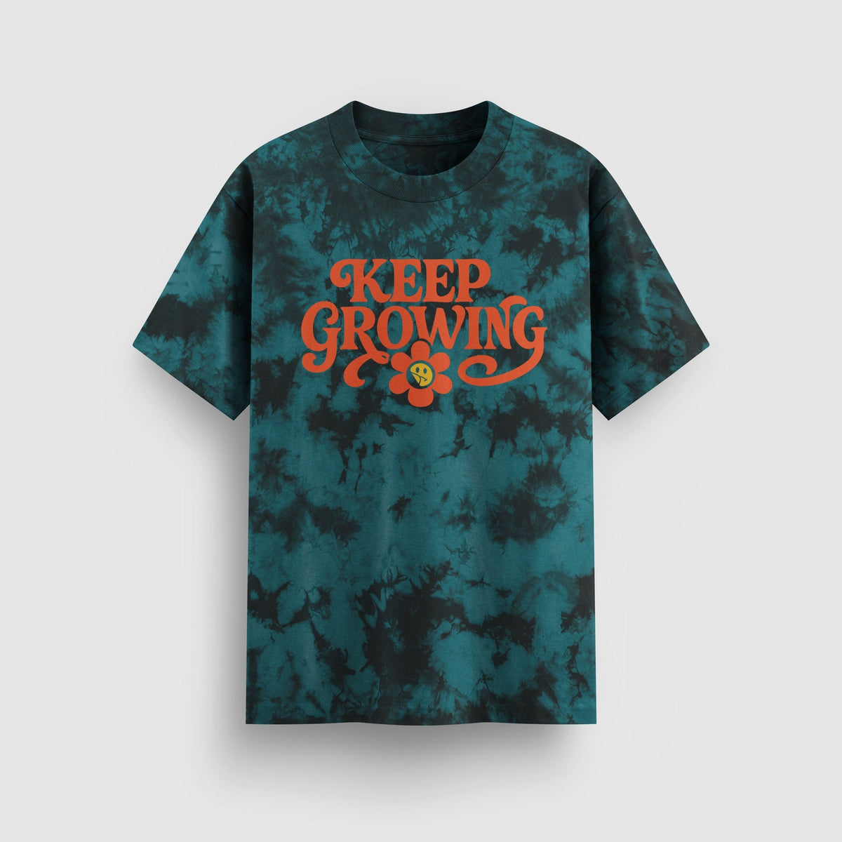 Keep Growing Tie-Dye Tee (Teal) - NSD LEGACY by DREAM.