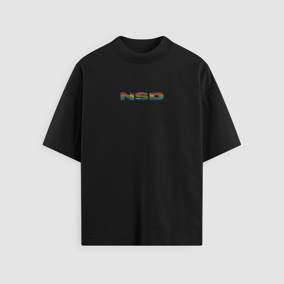 Spiraling Pride Black front