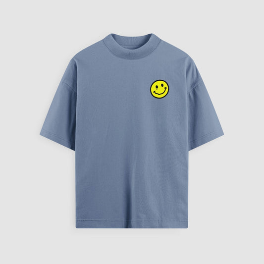 no sad days mr. fine tee · blue