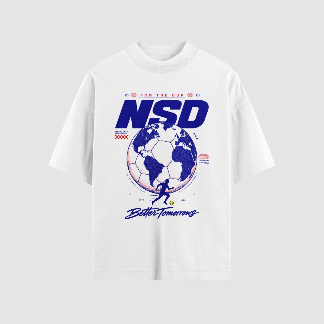 NSD World Cup France Edition White Tee