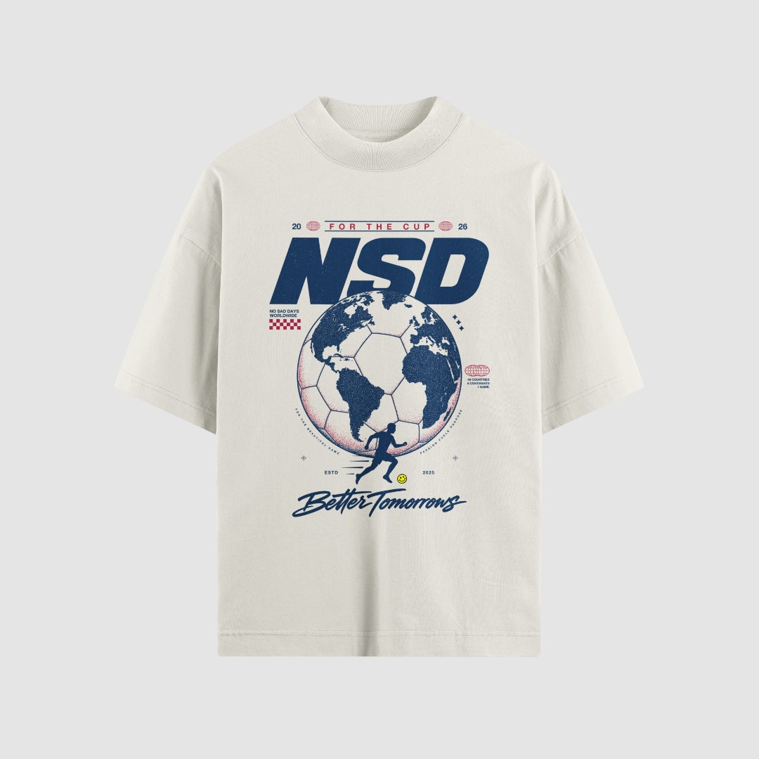 NSD World Cup USA Edition Cream Tee