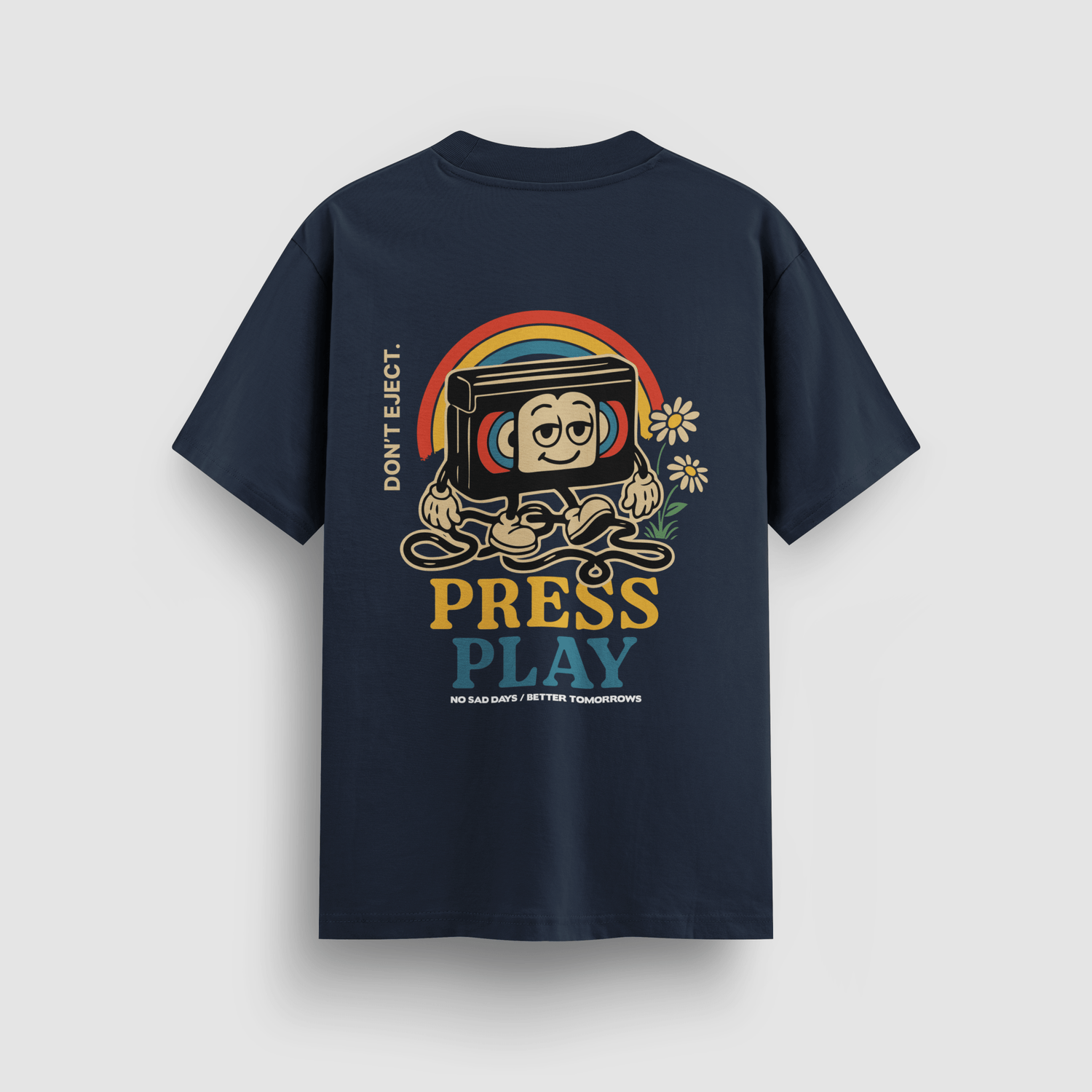 Press Play Standard Tee - No Sad Days