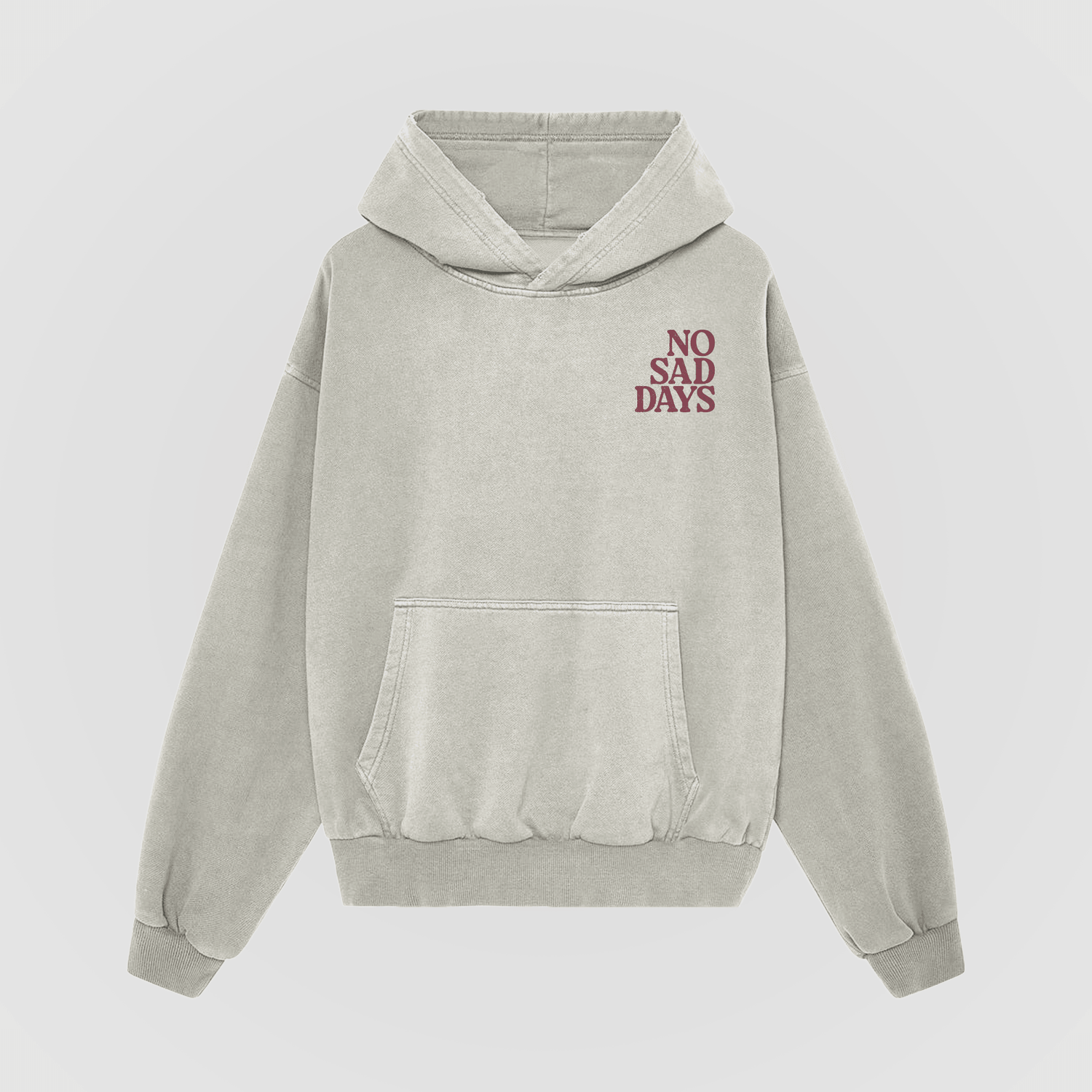 Protect Your Noodle Oversized Hoodie - No Sad Days